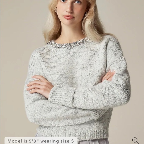 J crew Embellished pullover sweater - Picture 2 of 5
